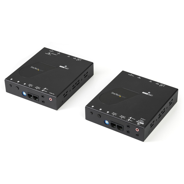 StarTech.com ST12MHDLAN4K audio/video extender AV-zender & ontvanger Zwart