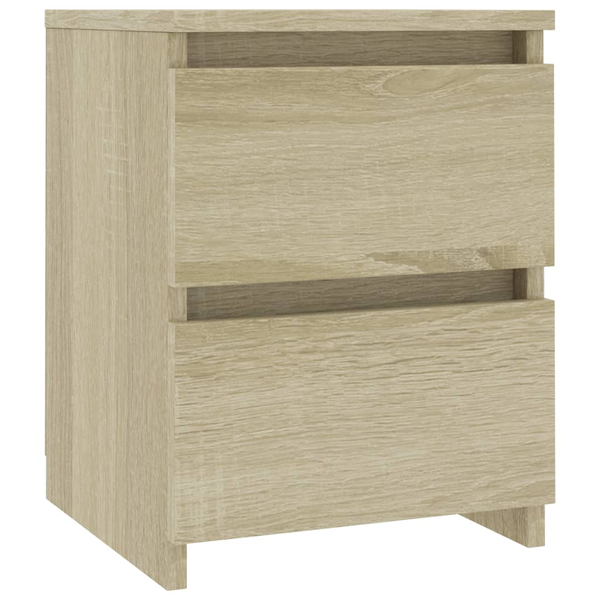 Нощно шкафче vidaXL, дъб сонома, 30х30х40 см, ПДЧ