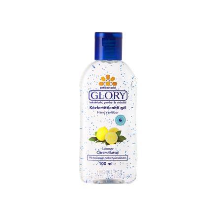 Glory kézfertőtlenítő gél 100 ml citromos (GYGK100C) (GYGK100C)
