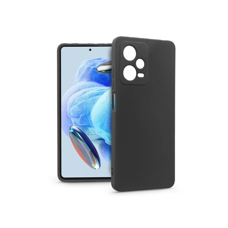 Xiaomi Redmi Note 12 Pro 5G/Poco X5 Pro 5G szilikon hátlap - Soft - fekete (PT-6772)