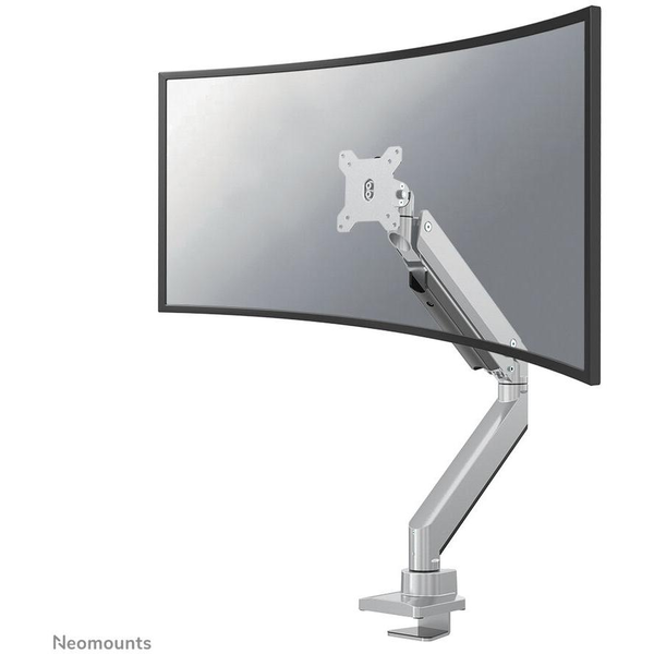 Neomounts NM-D775SILVERPLUS skærmbeslag og -stativer 124,5 cm (49") Sølv Skrivebord