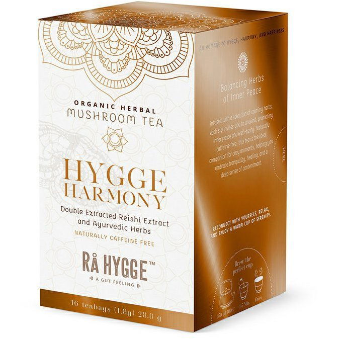 Ra Hygge BIO Harmony gyógytea Reishi-vel, 16 darab (5745000836338)
