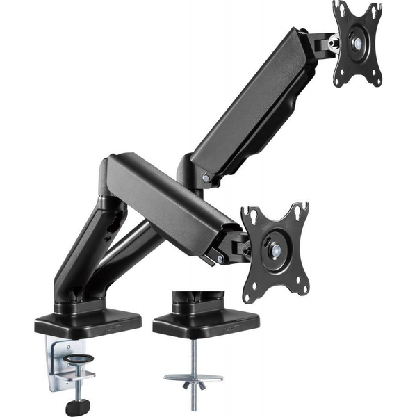 Techly ICA-LCD 462B sistem montare monitor/stand 81,3 cm (32") Birou Negru