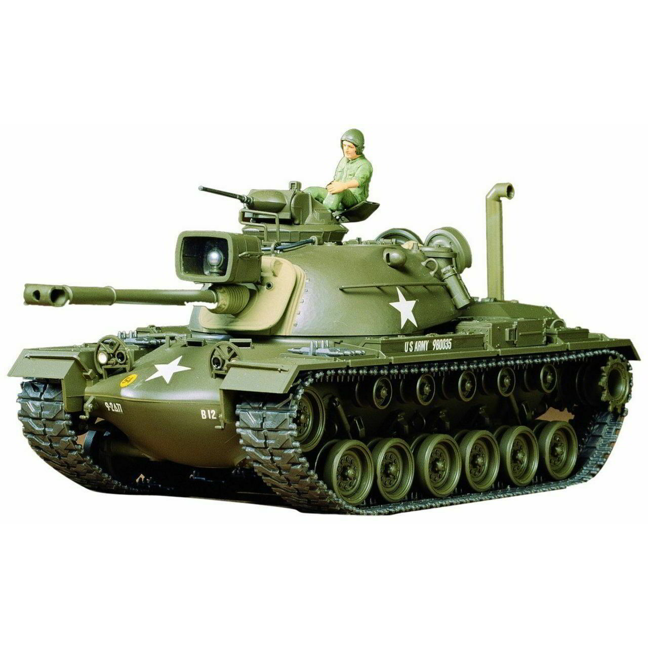 Tamiya U.S. M48A3 Patton harckocsi műanyag modell (1:35) (MT-35120)