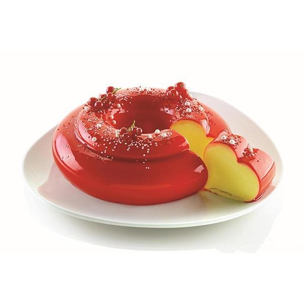 Silikomart Silicone Baking Tin for Cake, Silikomart Abbraccio (28.337.13.0065)