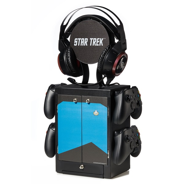 Numskull PS5/XBOX Series Star Trek játéktartó szekrényes állvány - Kék (NS3349)