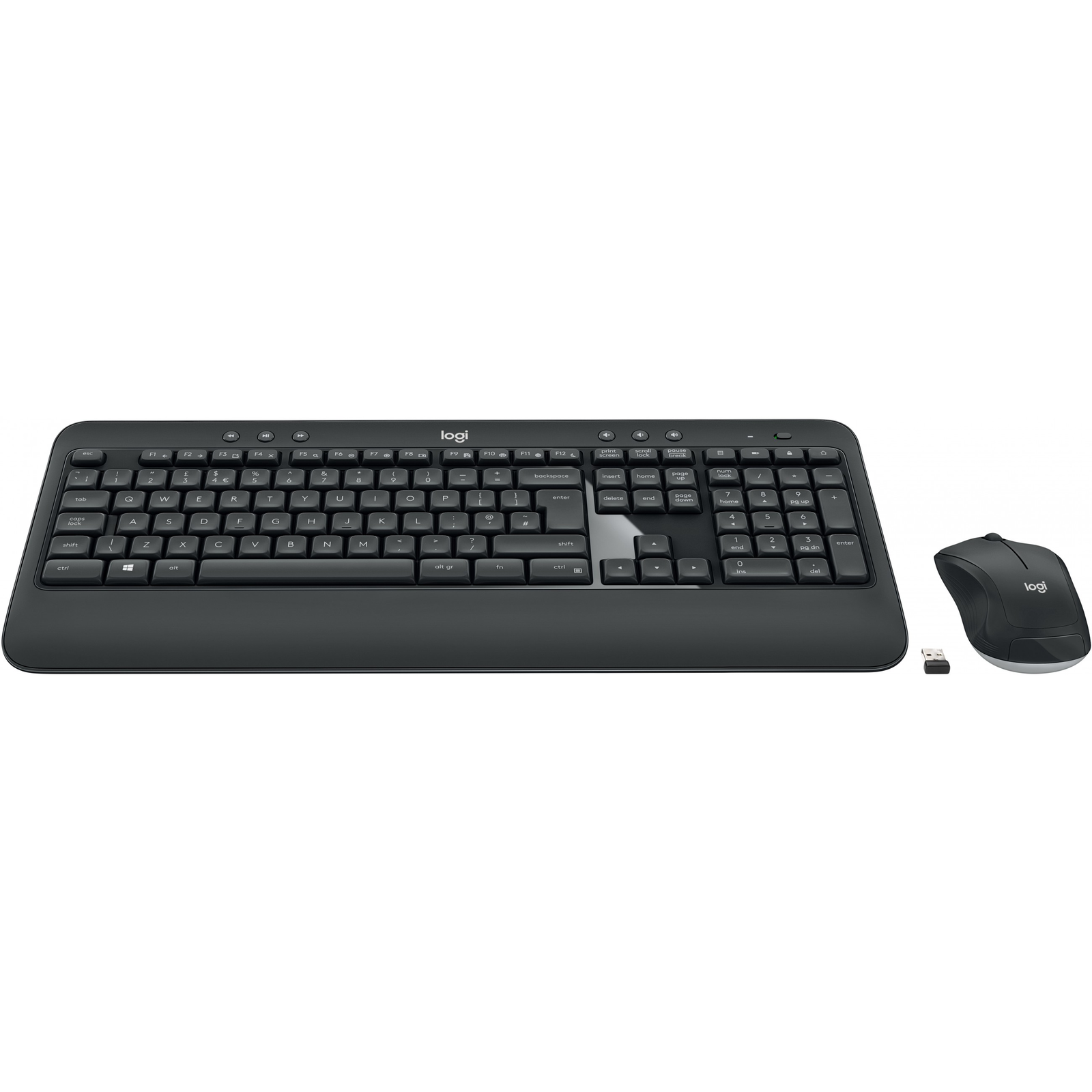LOGITECH MK540 Wireless Combo Horvát fekete (920-008692)