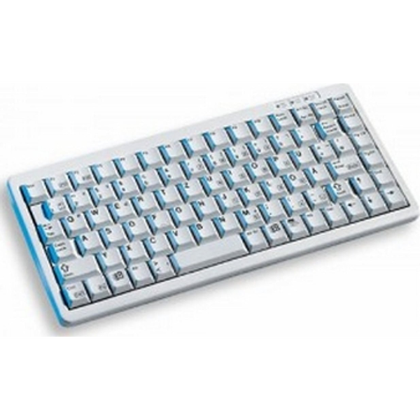 CHERRY Compact-Keyboard G84-4100 tastaturi Birou USB + PS/2 AZERTY Gri