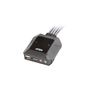 ATEN CS22DP-AT KVM превключвател Черен