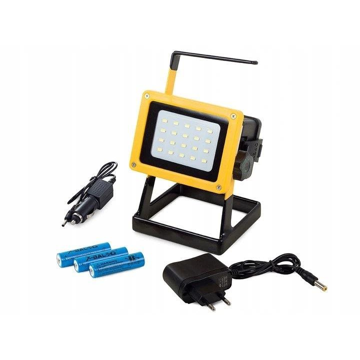 VERK 12232 Hordozható LED reflektor, 20 SMD, 100 W (6435)