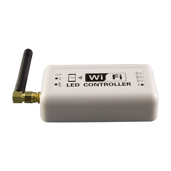 Optonica LED WI-FI vezérlő egyszínű szalaghoz DC7.5V-24V 12A (AC6311) (AC6311)