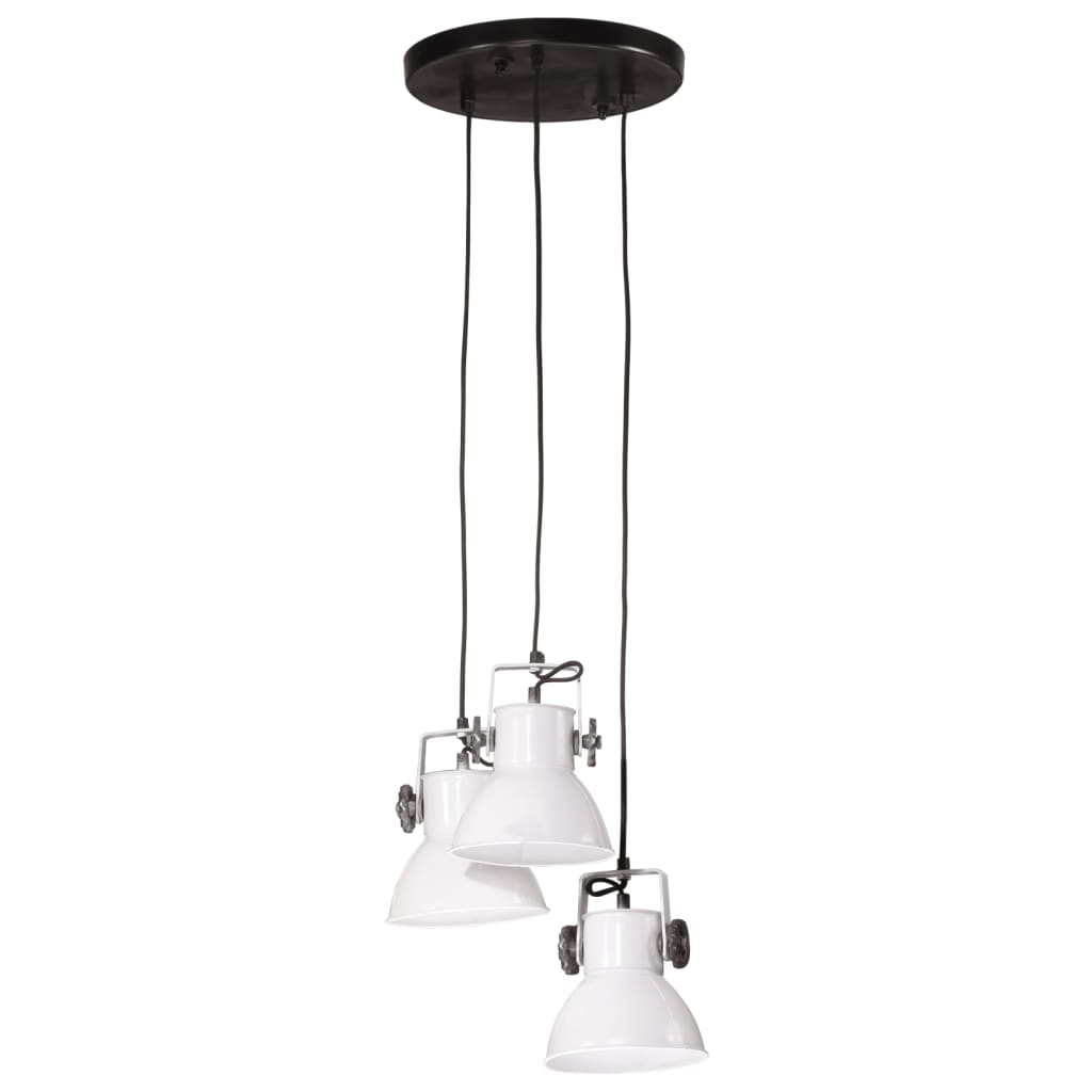 fehér függőlámpa 25 W 30 x 30 x 100 cm E27 (371858)
