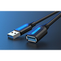 Vention USB 3.0 hosszabító kábel 0.5m fekete (CBHBD)