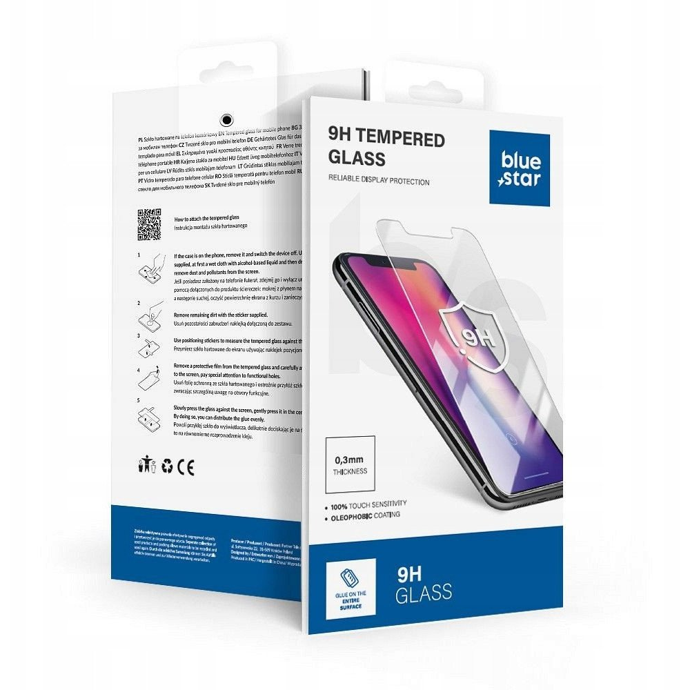 Blue Star Edzett Üveg Motorola Moto G55