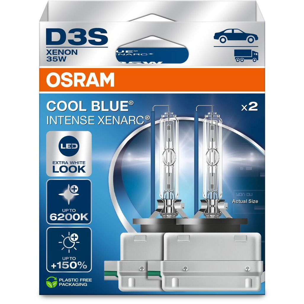 OSRAM Xenarc CBI Next Generation, D3S, 35W, 12/24V, PK32d-5 Duobox (66340CBN-2HB)