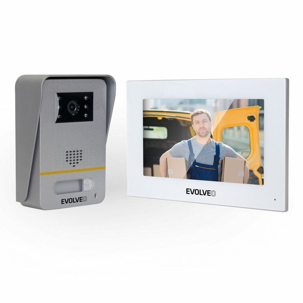 Evolveo DoorPhone AP1- 2 vezetékes video kaputelefon alkalmazással (DPAP1-W) (DPAP1-W)