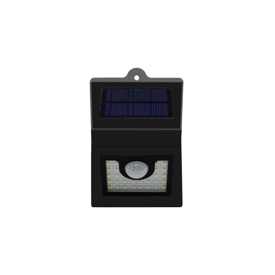 IRIS napelemes mozgásérzékelő reflektor (MSL-018CW-BB-28LED) (MSL-018CW-BB-28LED)