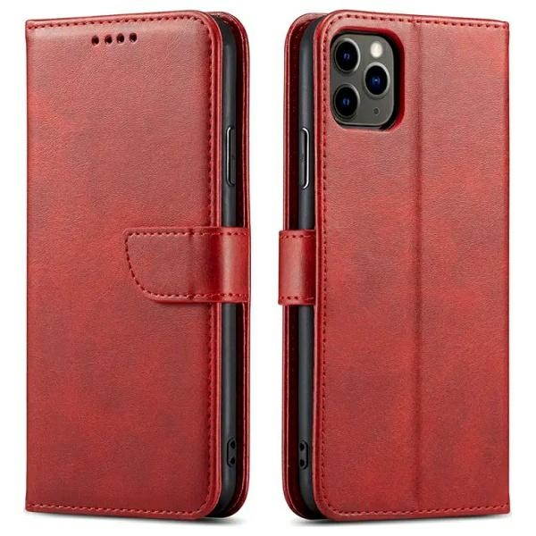 Marv Wallet Könyvtok Samsung Galaxy A05s - Piros