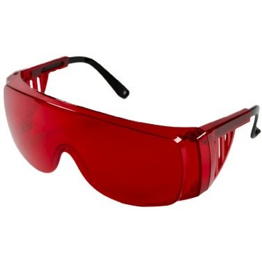 Sleep-V2 piros szemüveg kék és zöld fény ellen (2520)