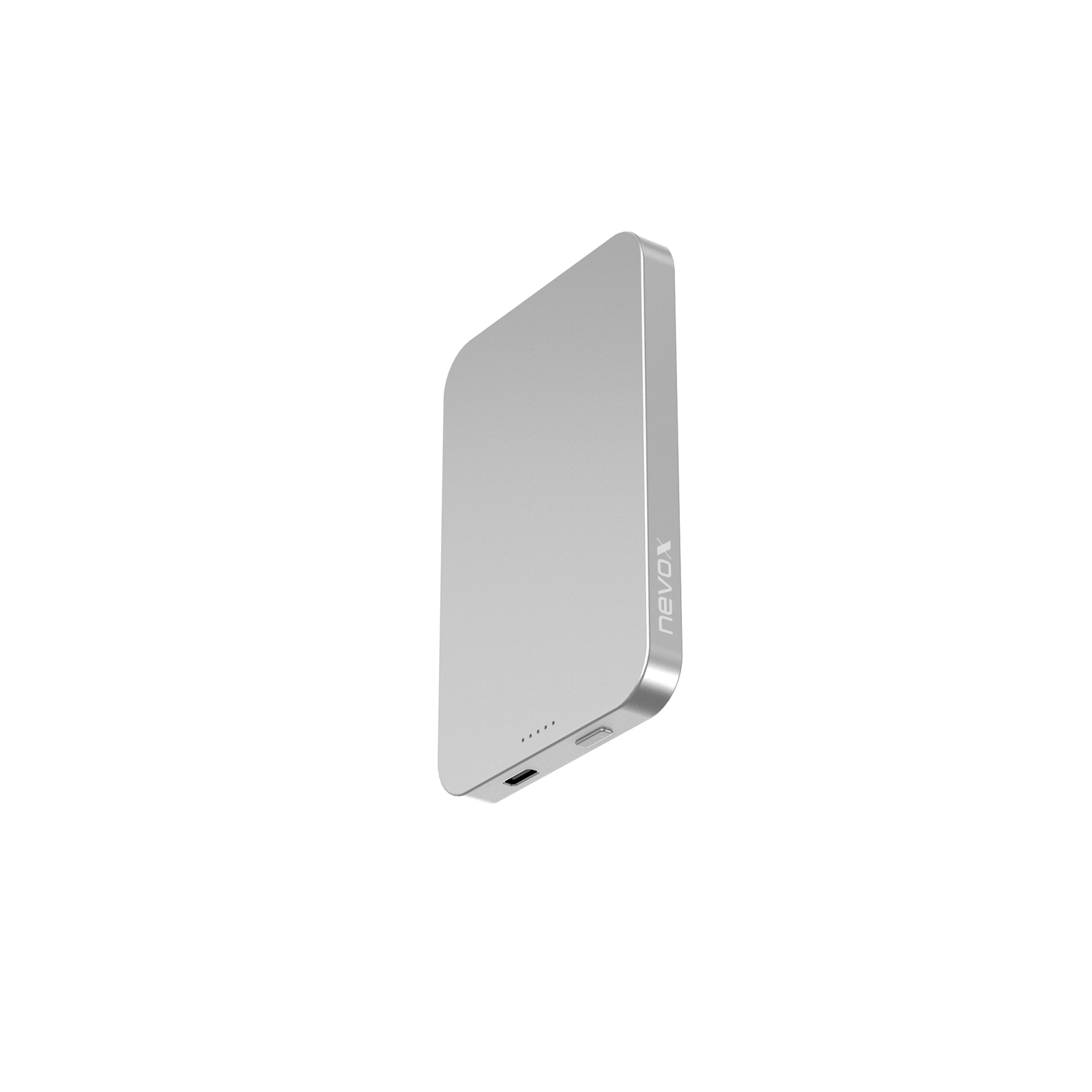 Nevox PB-2292 Powerbank 5000mAh MagSafe Kompatibilis Ezüst/Fehér (2292)