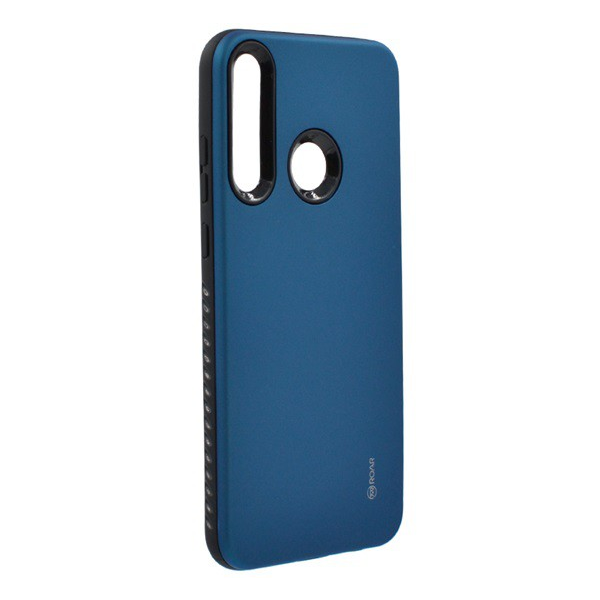 ROAR RICO ARMOR szilikon telefonvédő (közepesen ütésálló, műanyag hátlap, matt) SÖTÉTKÉK [Huawei Y6p] (5996457991754)