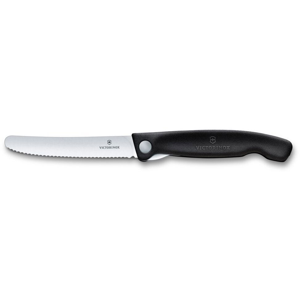 Victorinox összecsukható Swiss Classic, hullámos, fekete (6.7833.F)