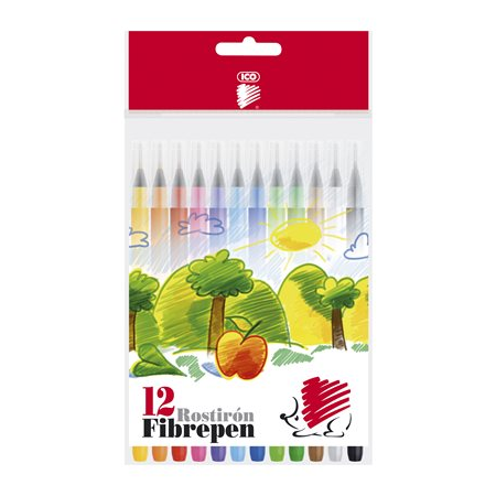 ICO Süni 300 1mm Filctoll készlet 12 szín (9580001002)