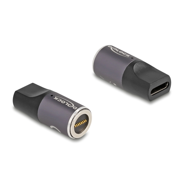 DELOCK Adapter für Notebook Ladekabel USB Type-C Bu. 8 Pin