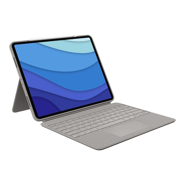 Logitech Combo Touch QWERTY UK international Smart Connector Sand