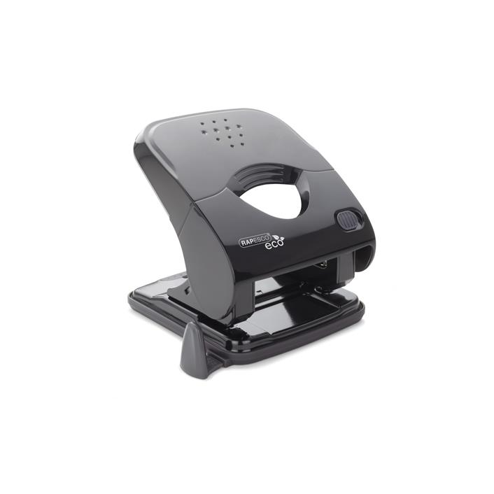 Rapesco ECO X5 Kétlyukú 30 lap kapacitású lyukasztó könnyített - Fekete (1523)