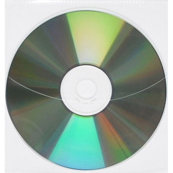  Office Products Koperty na płyty CD/DVD OFFICE PRODUCTS, do wpinania, PP, 10szt., transparentny - 5901503663547