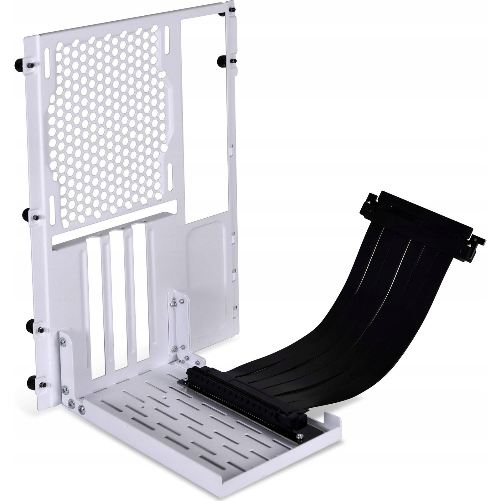 LIAN LI O11 Dynamic Mini Vertical GPU Bracket Kit PCIe 4.0 White (O11DMINI-1W-4)