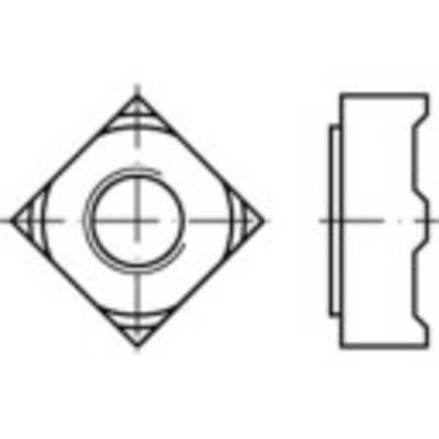 TOOLCRAFT 119085 Négyszög anyák M5 DIN 928 Acél 1000 db (TOO119085)