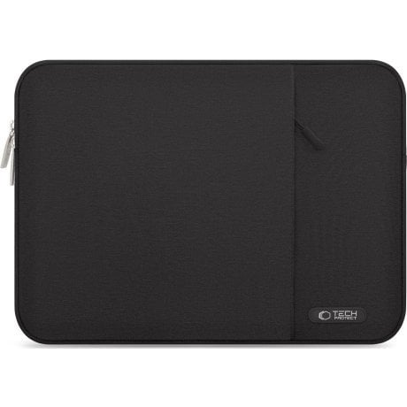 Pouzdro na notebook Tech-Protect Sleevy 15-16 palců, černé, se zipem a