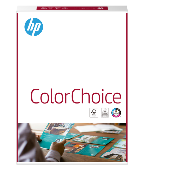 HP Color Choice 500/A4/210x297 nyomtatópapír A4 (210x297 mm) 500 lapok Fehér