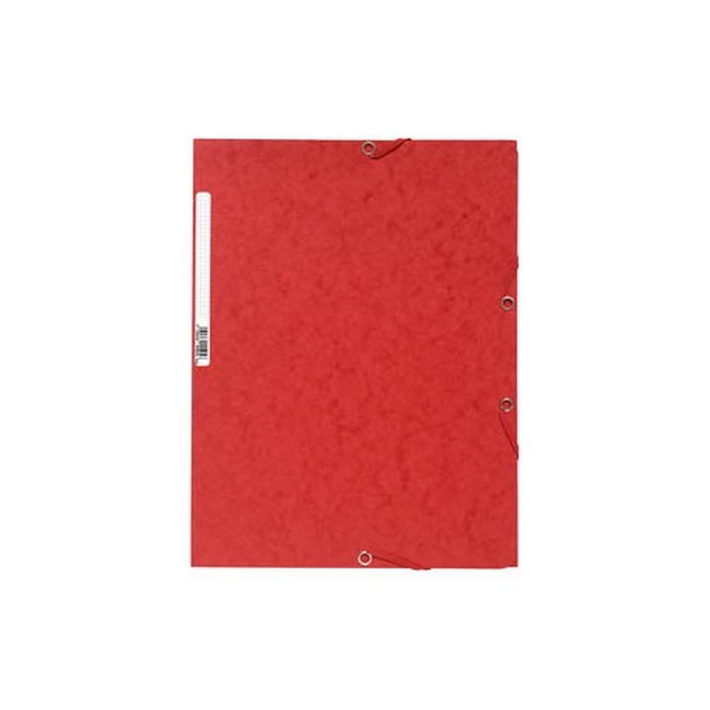 Exacompta A4 gumis mappa - Piros (P2110-0589)