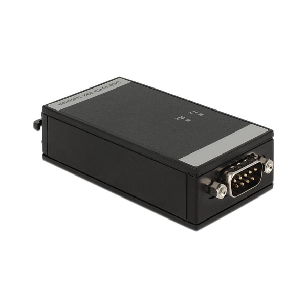 DELOCK Konverter USB mini B -> D-Sub9 (RS232) Bu/St
