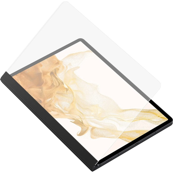 Samsung Galaxy Tab S8+ Note gyári View Tok - Fekete (Bontott)