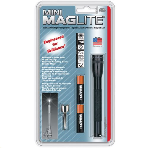 Maglite Mini AAA elemlámpa fekete bliszter (M3A016) (M3A016)