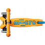Микро тротинетка Mini Deluxe Apricot LED, 3 колела, 12 см, 49x67 см