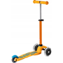 Микро тротинетка Mini Deluxe Apricot LED, 3 колела, 12 см, 49x67 см