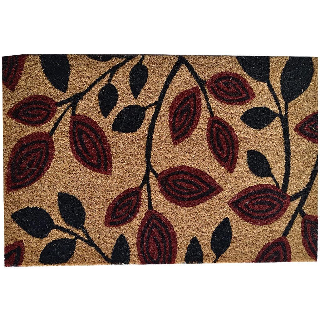 M.A.T. Group szőnyeg PVC + kókusz 40 × 60 cm - Levelek (729013)