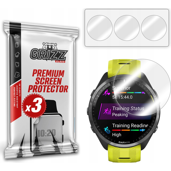 Folia hydrożelowa GrizzGlass Hydrofilm do Garmin Forerunner 965
