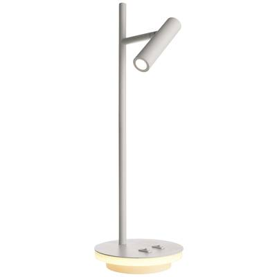 Deko Light Brahe (346015) Asztali lámpa LED Fixen beépített LED-es 8.50 W EEK: G (A - G) Közlekedési fehér (RAL 9016) (346015)