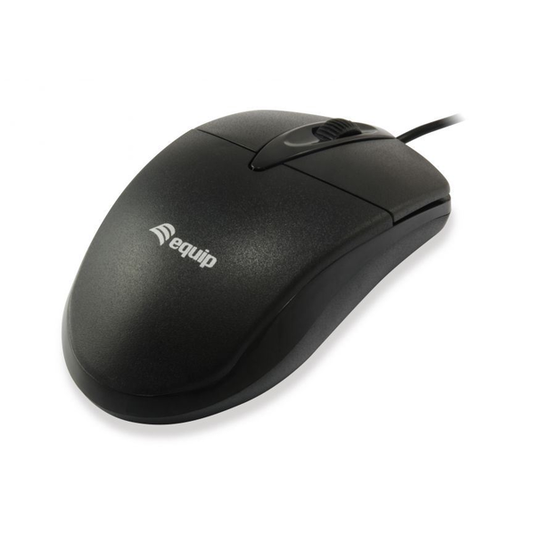 Equip 245102 rato Escritório Ambidestro USB Type-A Ótico 1000 DPI