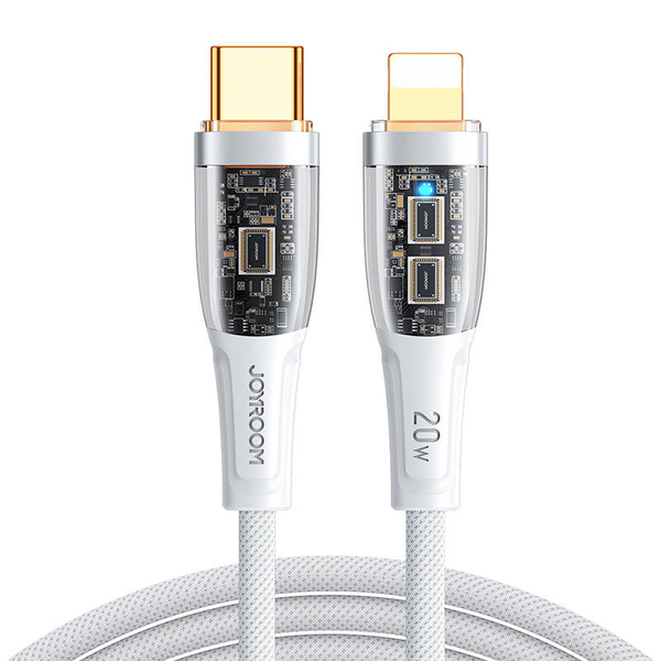 Kabel Joyroom USB-C - Apple Lightning 1,2 m bílý