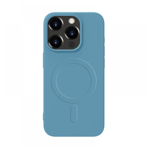 Cellect iPhone 16 Pro Max mágneses szilikon tok óceán szíve - kék (CEL-MAG-IPH16PM-LBL)