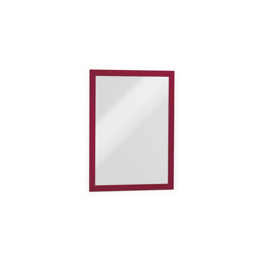 DURABLE Magnetrahmen Duraframe A4 Großpck 10er Btl rot (488203)