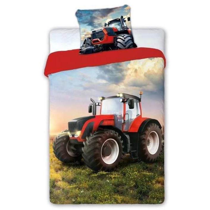 FARO Gyerek ágyneműhuzat - Traktor 140×200 cm (5907750582471)
