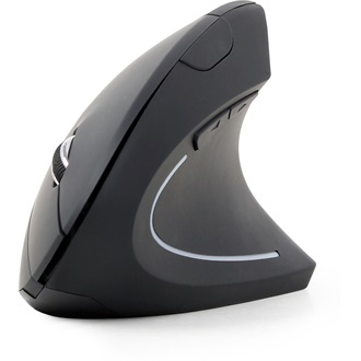 Gembird MUSW-ERGO-01 ergonomikus vezeték nélküli optikai egér fekete (MUSW-ERGO-01)